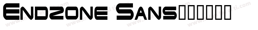 Endzone Sans字体转换